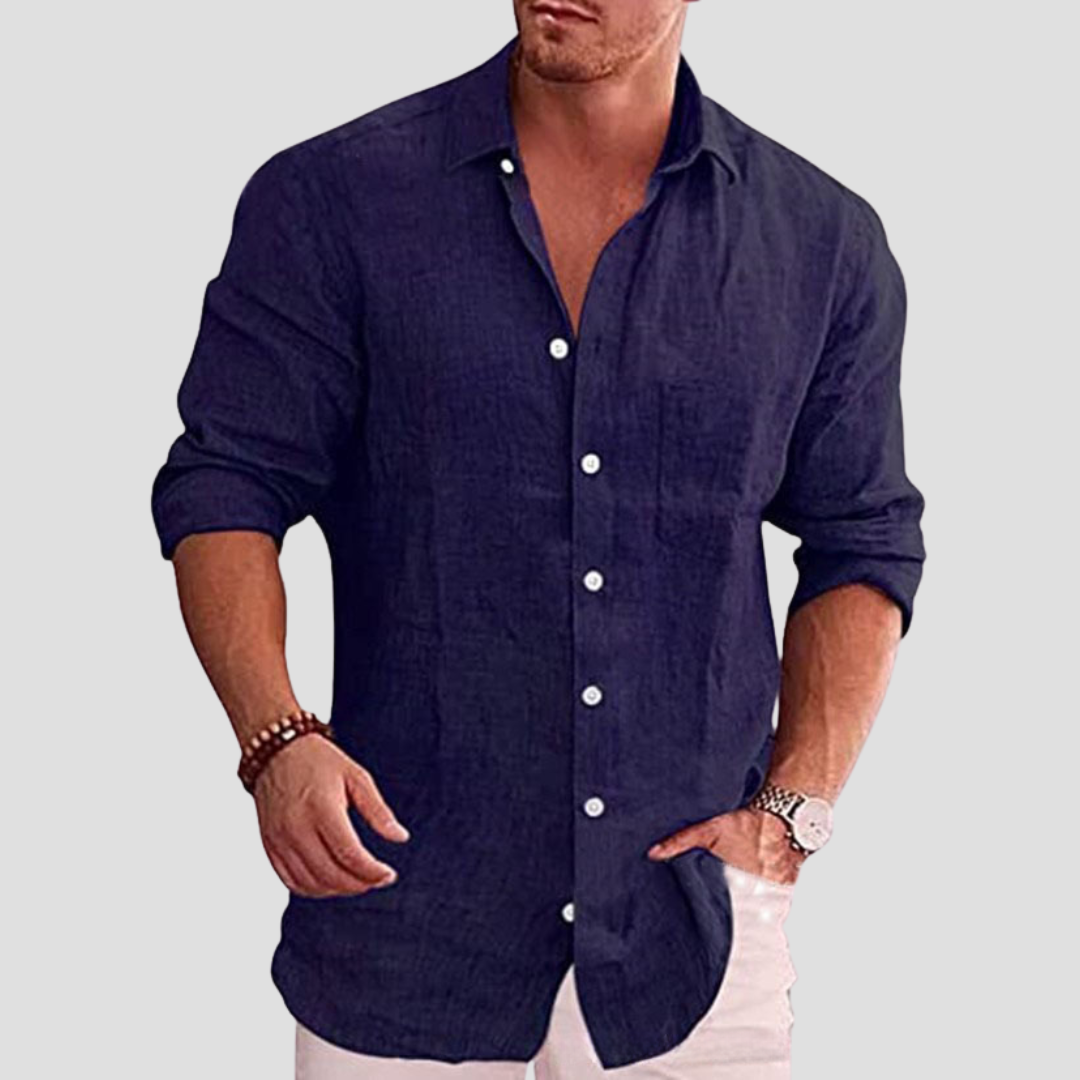 Orphée | Chemise Respirante Lin-Coton