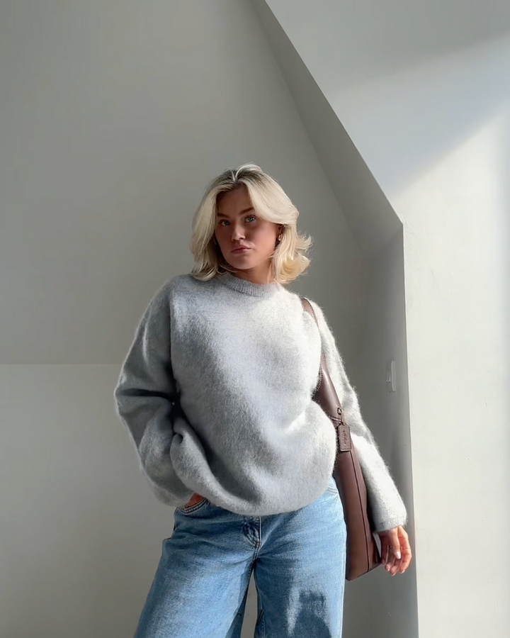 Alice Pull Mohair Douillet pour Femme | Doux & Élégant