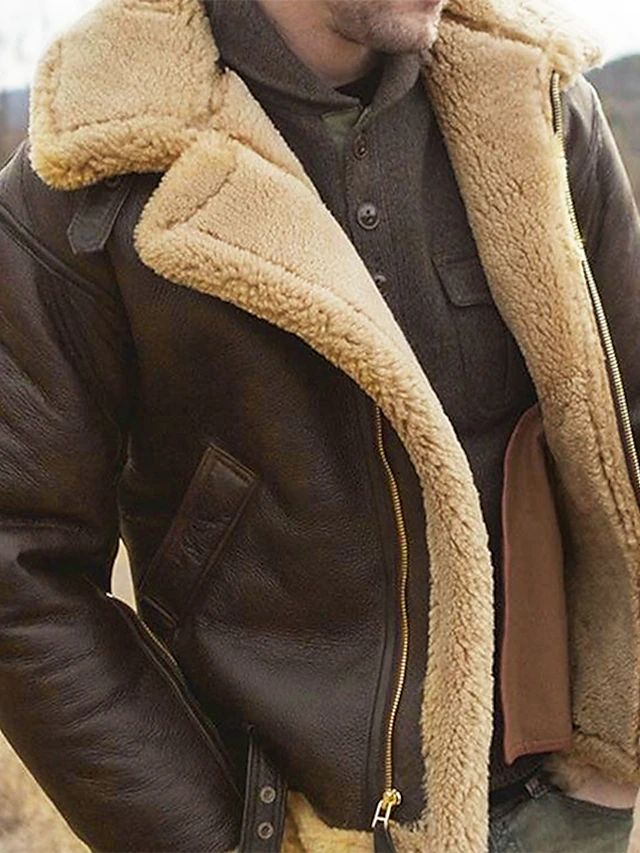 Jules | Veste Épaisse en Fourrure Polaire Chaude pour Homme