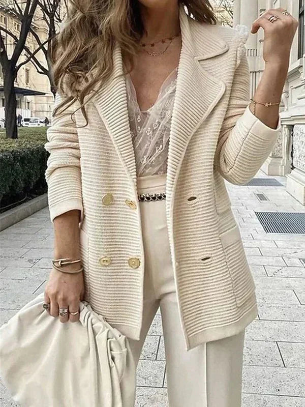 Chaleco Blazer Nanna para Mujer | Comodidad elegante y aspecto refinado para la oficina y el día a día