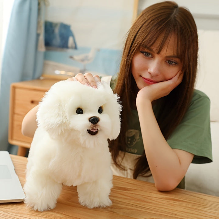 Cão de Peluche Macio e Fofo | Brinquedo de Peluche para Bebé & Criança 0+