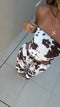 Top bandana con estampado de vaca de Texas