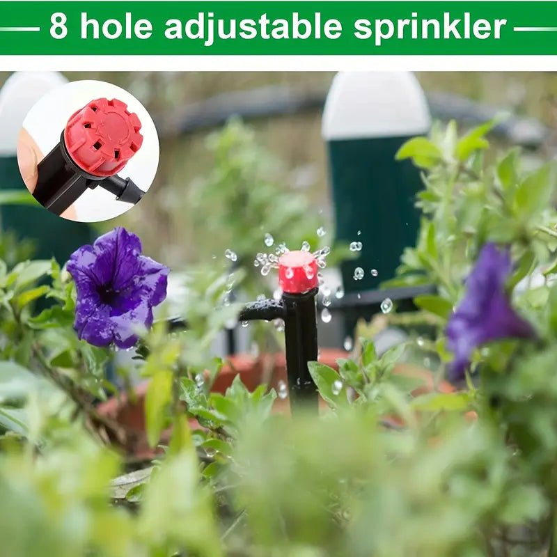 Arroseur Goutte à Goutte Réglable 360° | Irrigation Uniforme et Économe en Eau
