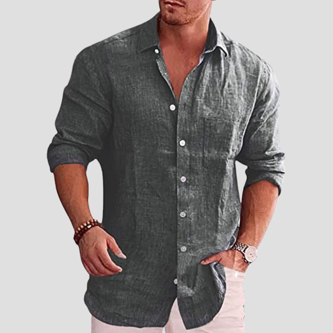 Orphée | Chemise Respirante Lin-Coton