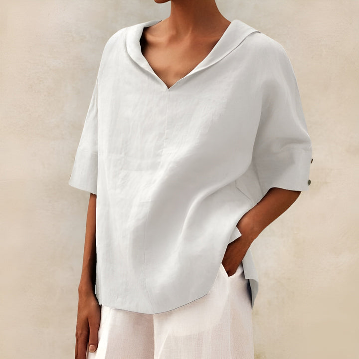 Maricar T-shirt en coton pour femmes avec une coupe flatteuse | Confortable et adapté à la vie quotidienne