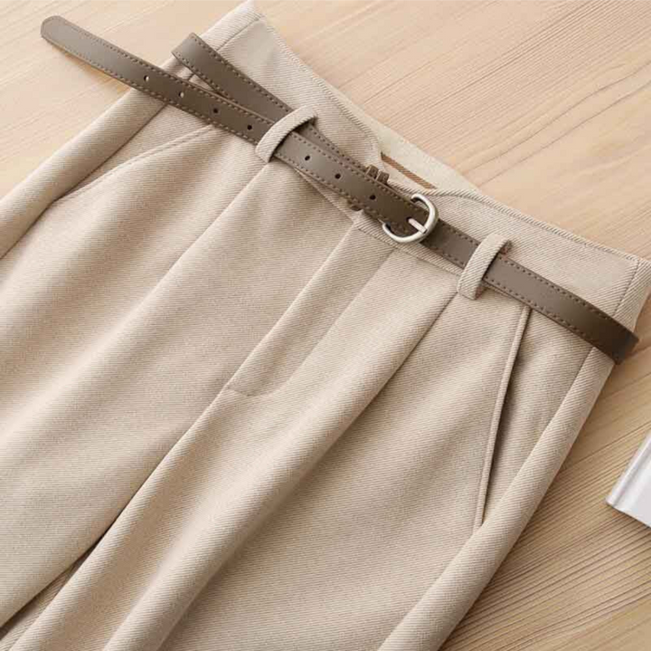 Pantaloni in lana da donna Mae | Eleganza e comfort estivi