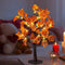 Lámpara en forma de arce artificial con luces LED - Perfecta para la decoración de Halloween y Navidad