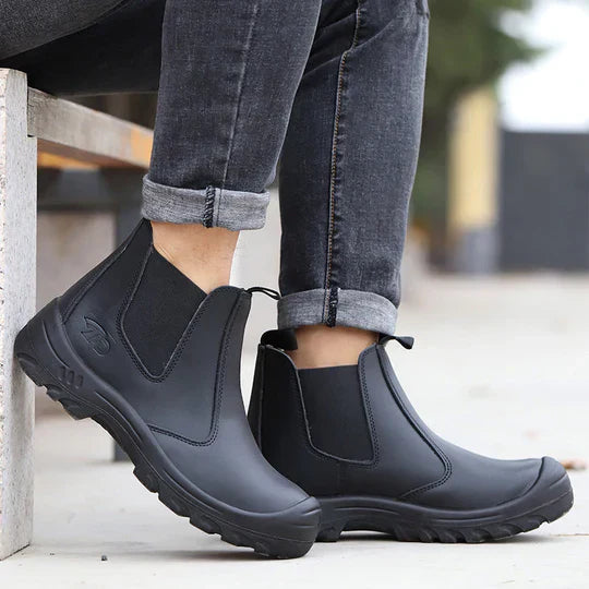 Bottes de Sécurité Orthopédiques FlexGuard | Confort & Protection avec Embout Acier