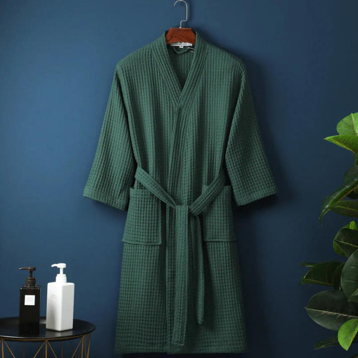 Peignoir Léger et Respirant | Séchage Rapide, Avec Ceinture, Pour Maison & Spa