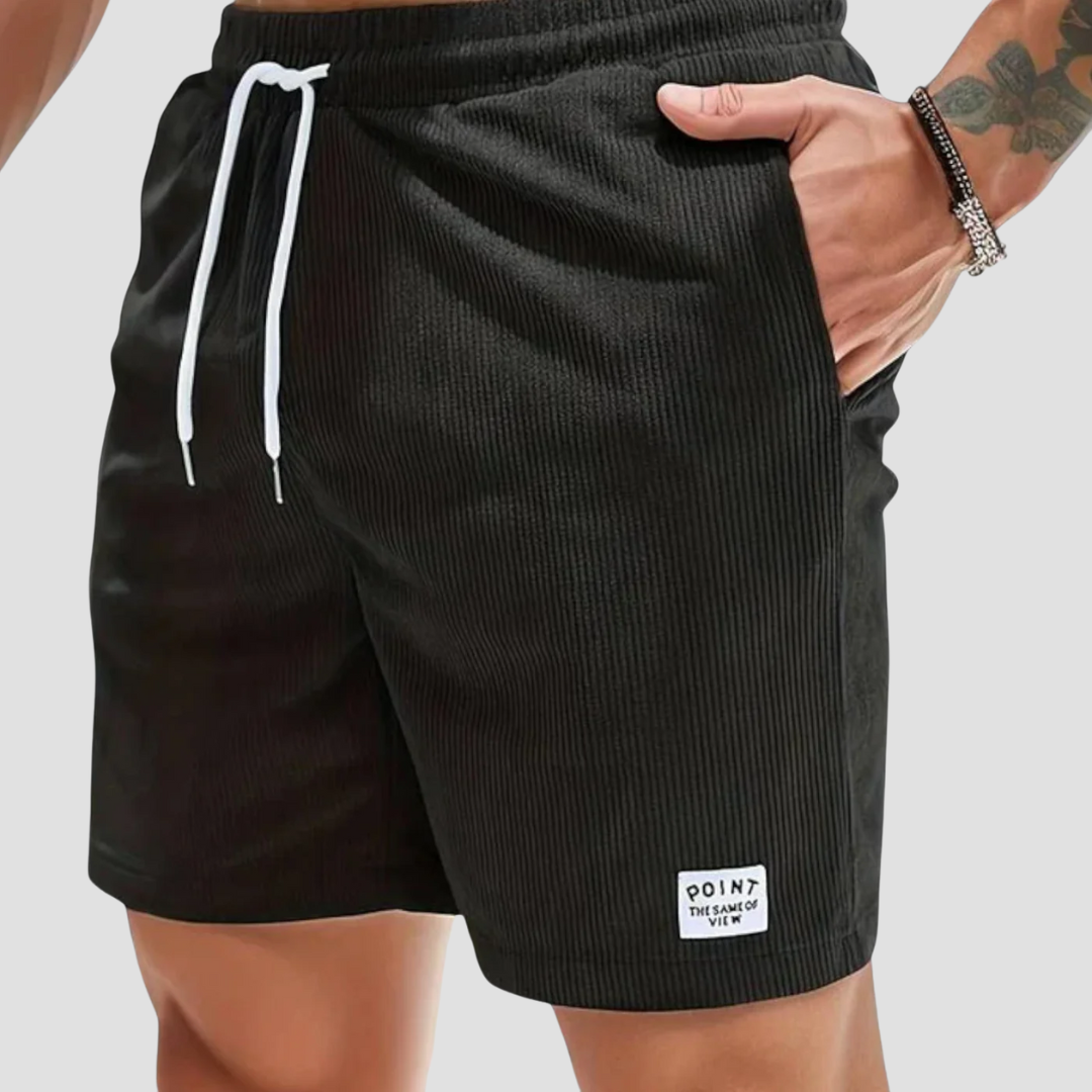 Lubin Short Homme en Velours Côtelé | Confort Estival & Texture Authentique