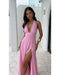 Robe | Vestido clássico liso para mulher - Edição Outono