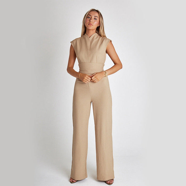 Seren Jumpsuit Femme | Elégant maillot une pièce sans manches à la jambe large & au design minimaliste