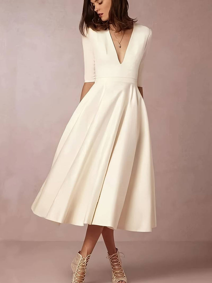 Robe Trapèze Femme Vintage Années 60 — Faye | Élégance Rétro Chic