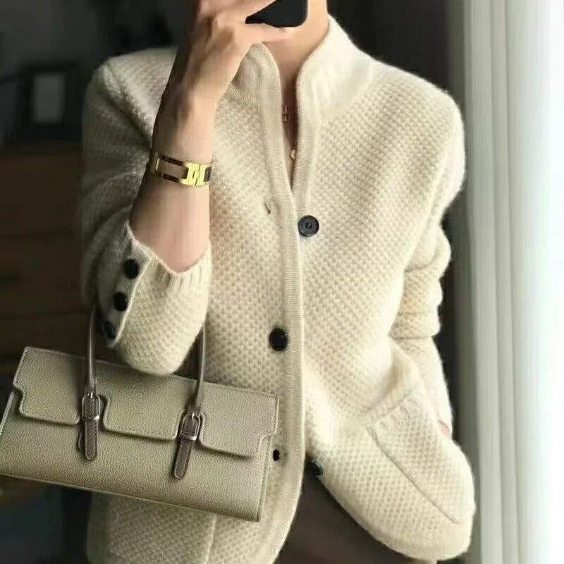 Giacca in cashmere e lana spessa da donna Julie | Comfort ed eleganza