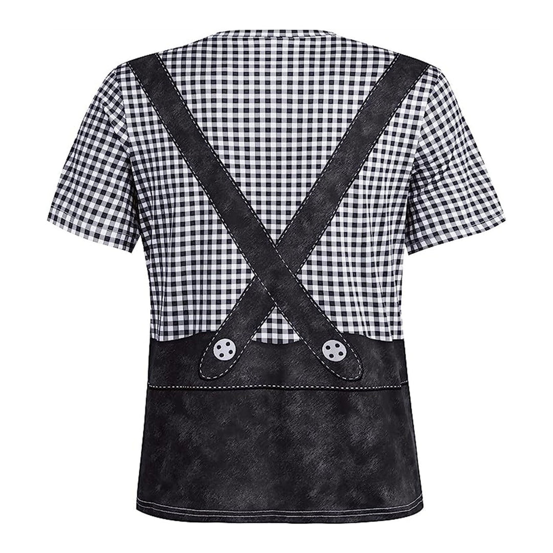 Wiesngaudi T-Shirt Unisexe – Design Lederhosen Photo-Réaliste, Fêtes & Oktoberfest