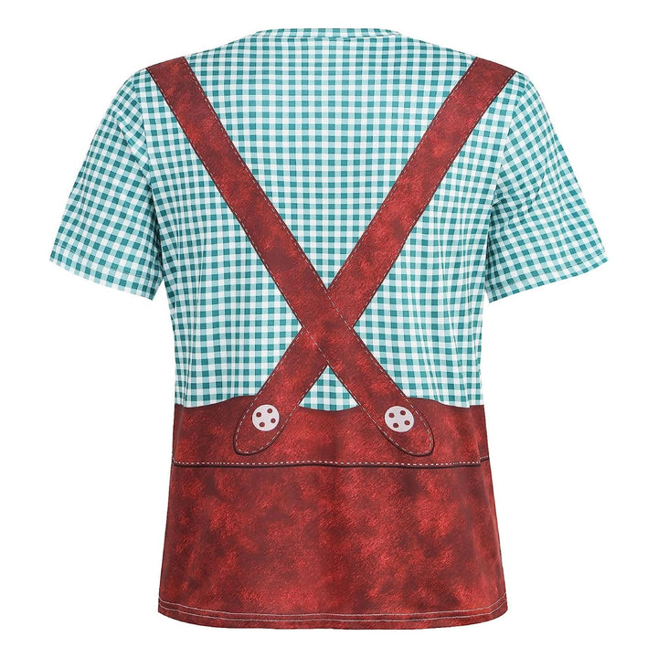 Wiesngaudi T-Shirt Unisexe – Design Lederhosen Photo-Réaliste, Fêtes & Oktoberfest