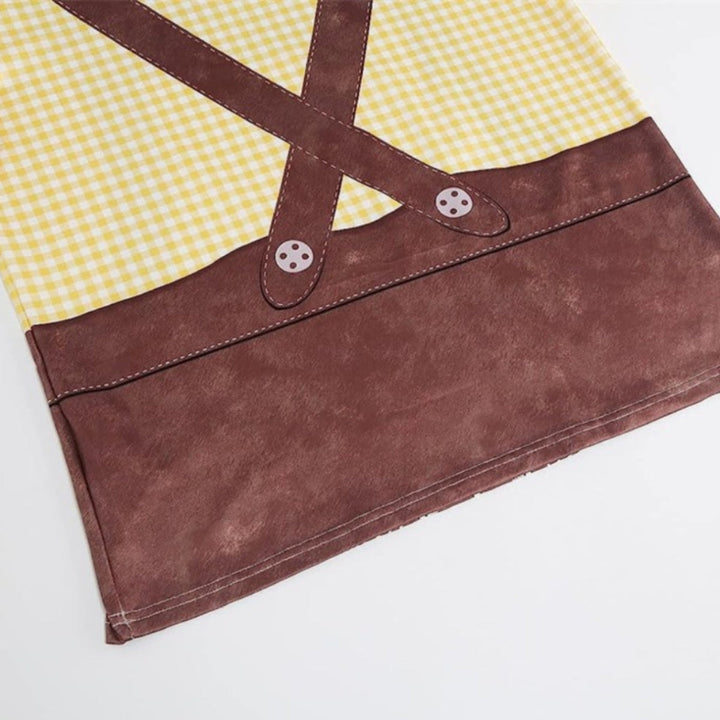 Wiesngaudi T-Shirt Unisexe – Design Lederhosen Photo-Réaliste, Fêtes & Oktoberfest
