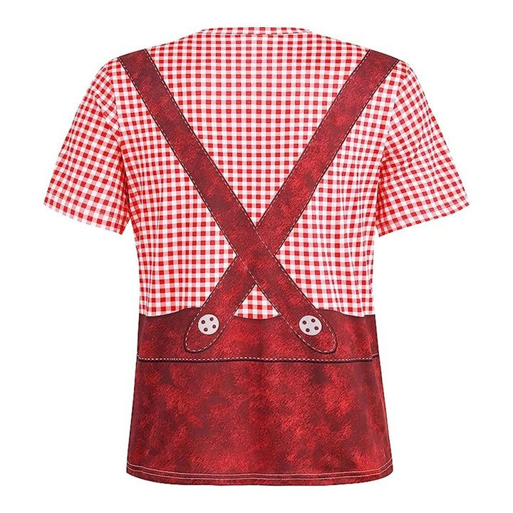 Wiesngaudi T-Shirt Unisexe – Design Lederhosen Photo-Réaliste, Fêtes & Oktoberfest