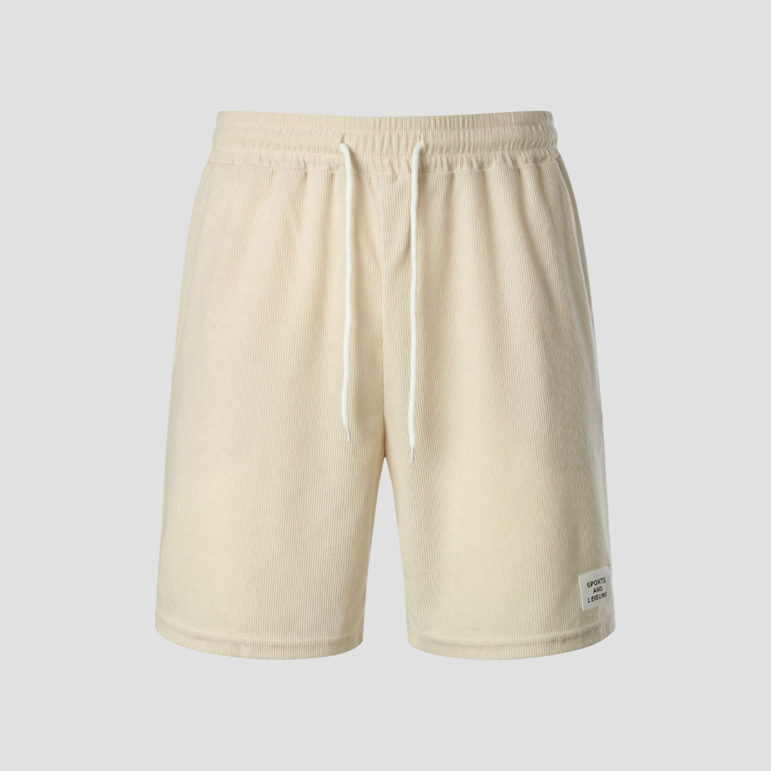 Lubin Short Homme en Velours Côtelé | Confort Estival & Texture Authentique