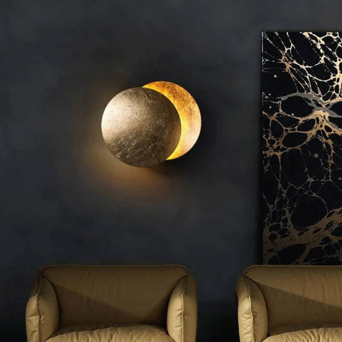 Lunora Lámpara de Pared LED – Diseño Minimalista, Iluminación Ambiente Cálido y Relajante