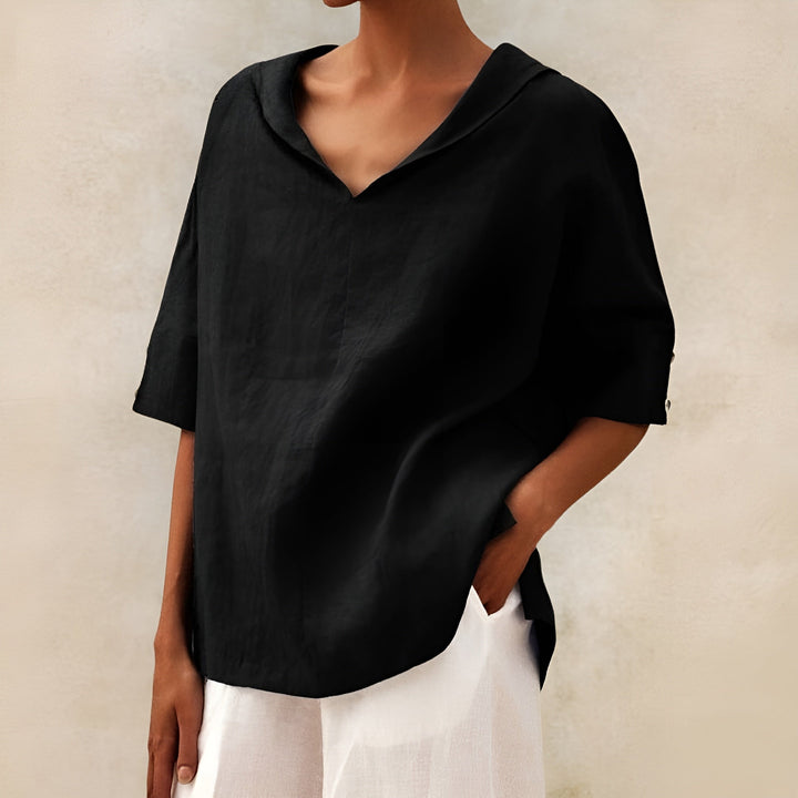 Maricar T-shirt en coton pour femmes avec une coupe flatteuse | Confortable et adapté à la vie quotidienne