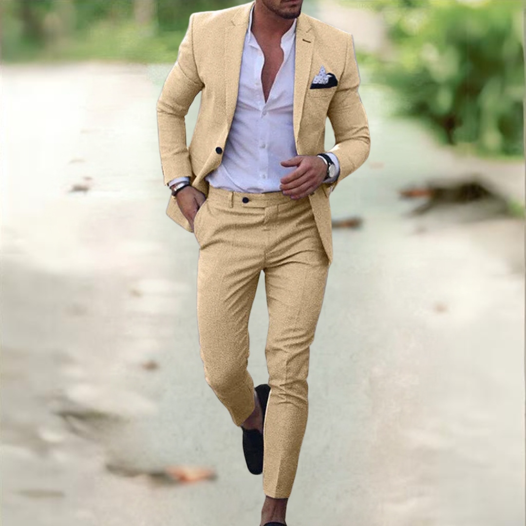 Alexander - Costume d'affaires premium pour homme (veste + pantalon)