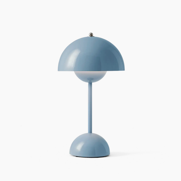 Lampada da tavolo a LED senza fili AuroraGlo | Design anni '60 con dimmer regolabile