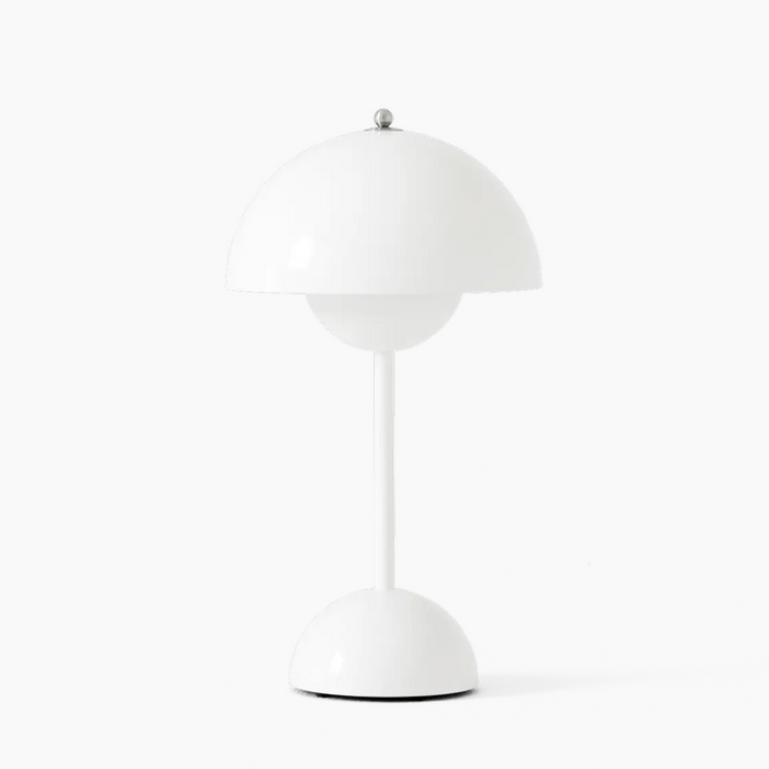 Lampada da tavolo a LED senza fili AuroraGlo | Design anni '60 con dimmer regolabile