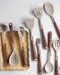 Set di utensili da cucina - Cuivra - Strumenti da cucina antiaderenti - Manico in legno