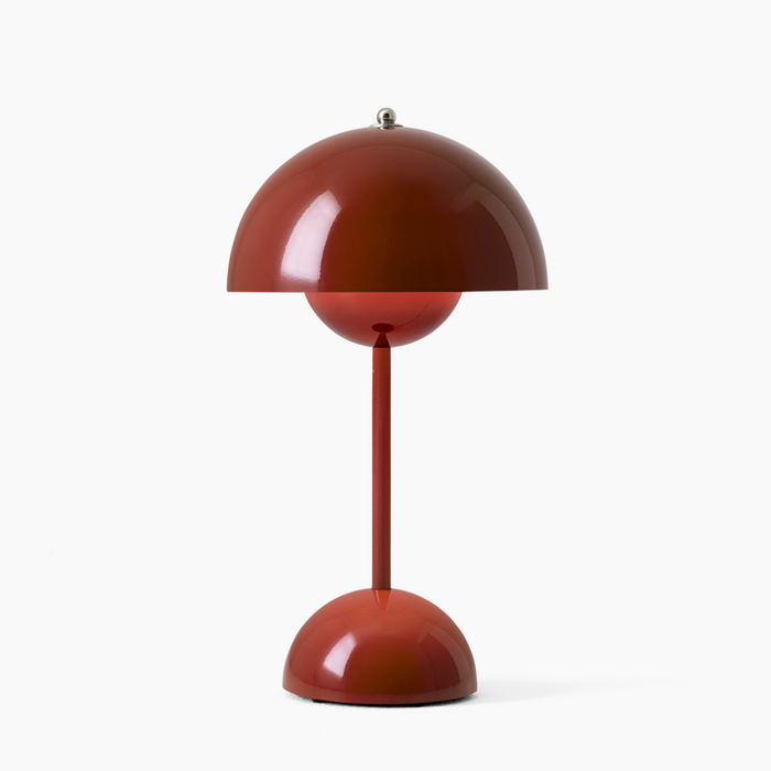 Lampada da tavolo a LED senza fili AuroraGlo | Design anni '60 con dimmer regolabile