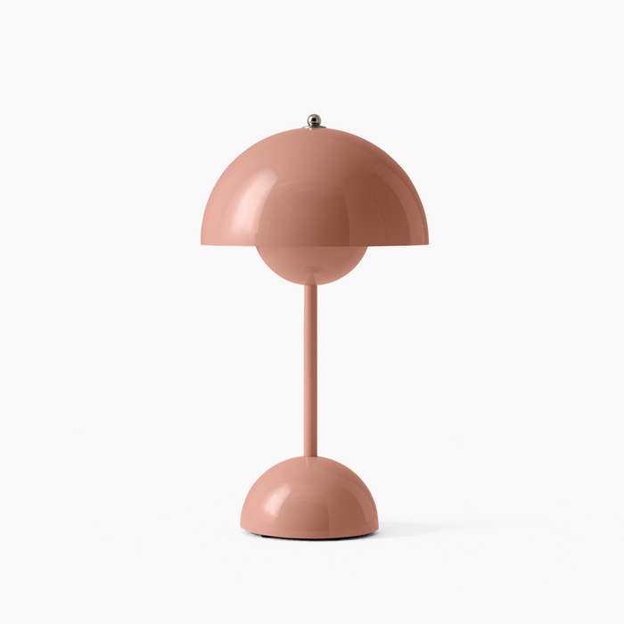 Lampada da tavolo a LED senza fili AuroraGlo | Design anni '60 con dimmer regolabile