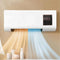 Aire acondicionado portátil de pared 4 en 1: refrigeración, calefacción, ventilación, deshumidificación, silencioso, temporizador, pantalla LCD, blanco | Sansoti