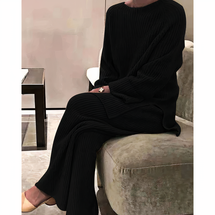 Conjunto informal de punto Samantha | Comodidad y elegancia para el día a día