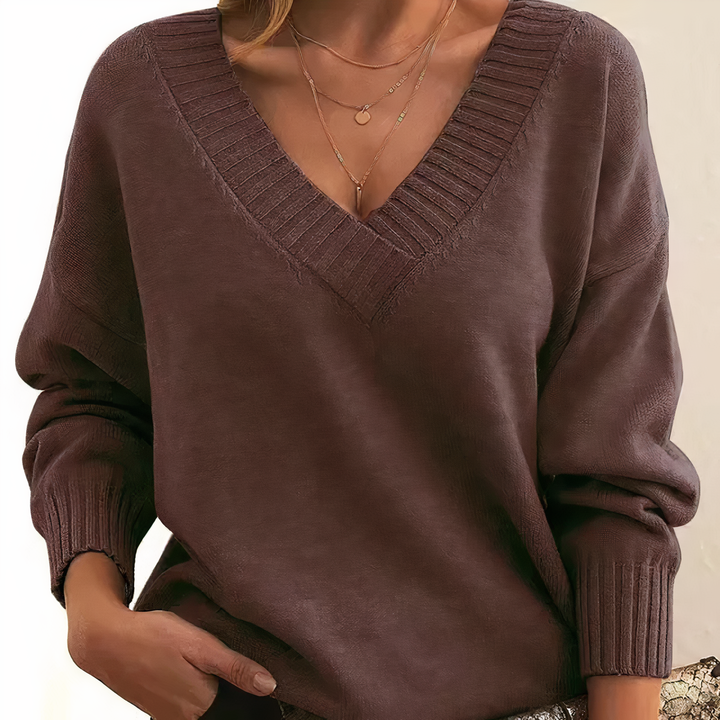 Autunno Elegante Maglione in Cashmere da Donna | Lusso e Calore Senza Tempo