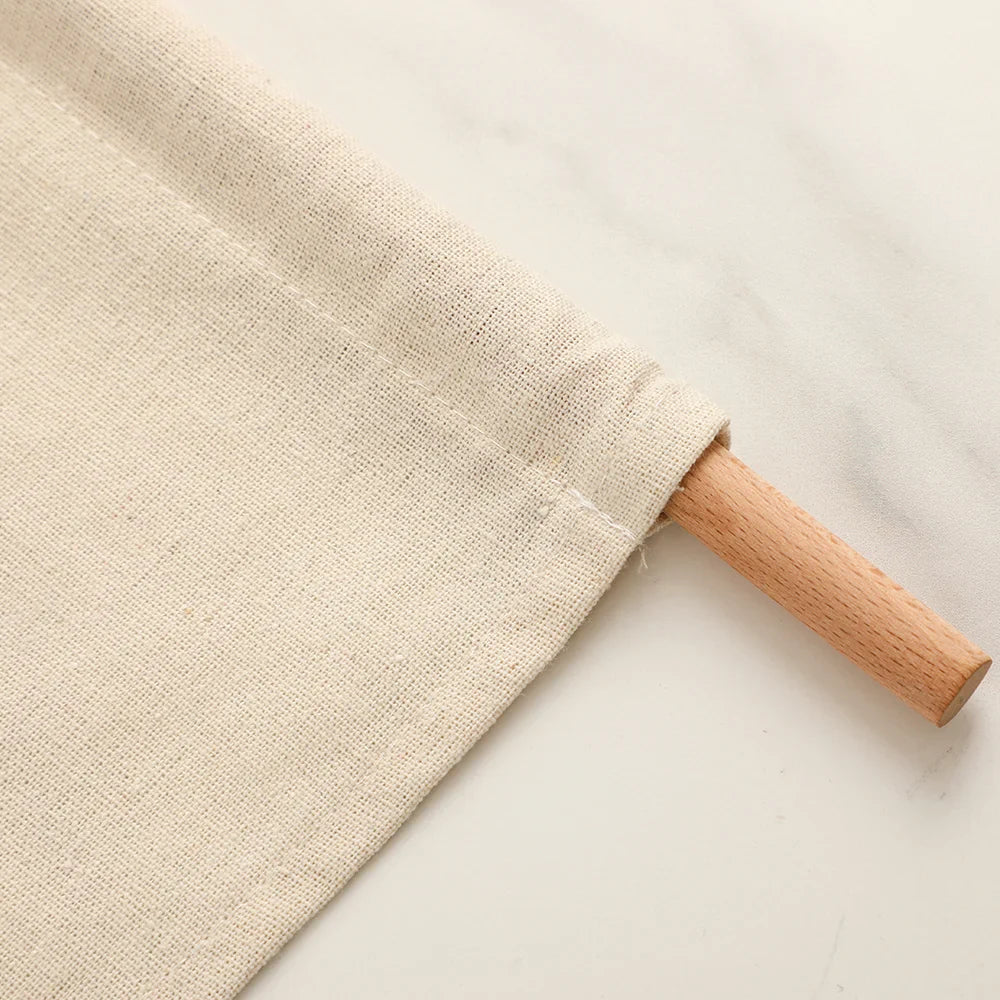 Calendrier de l’Avent WinterCharm | 24 Poches en Coton Naturel Réutilisable