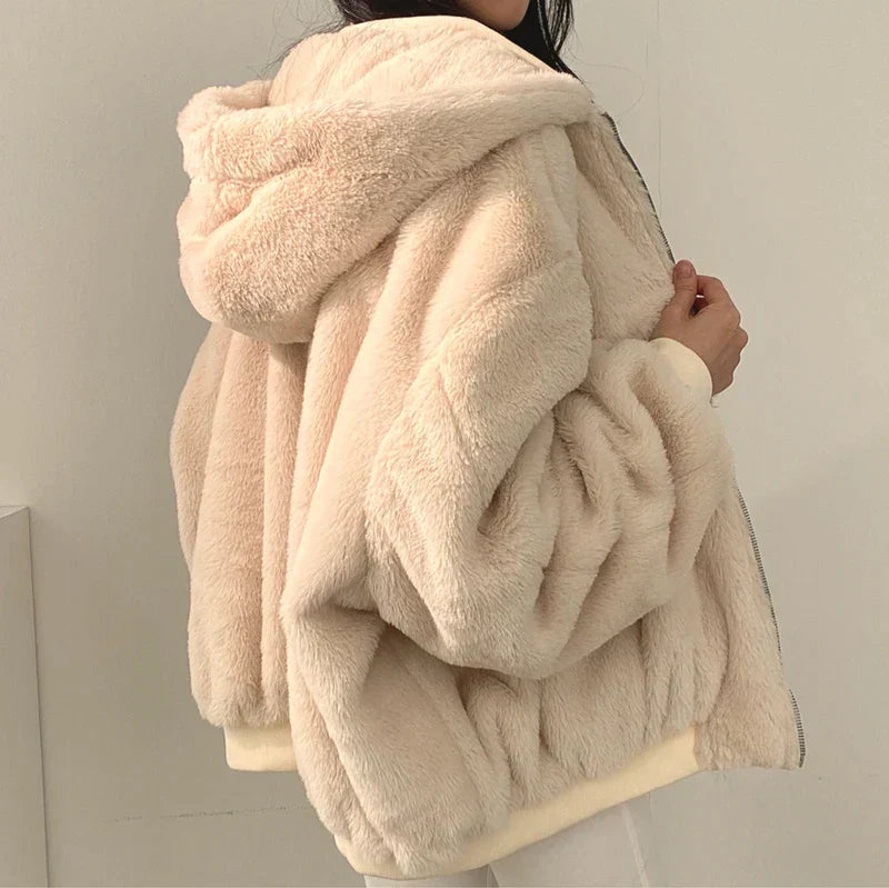 Océane Dubois | Chaqueta reversible elegante y gruesa | Comodidad y estilo todo el año 