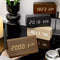 Despertador digital de madera - Pantalla LED, control por voz, brillo ajustable