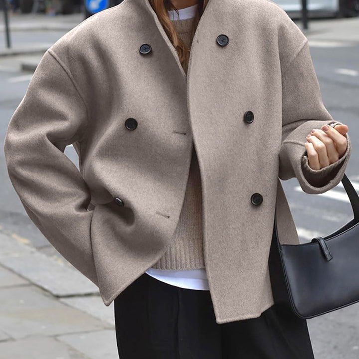 Gina Manteau Oversize en Laine | Streetwear Tendance et Confortable