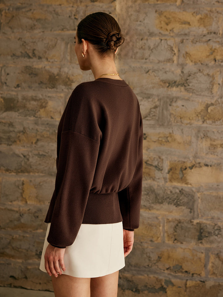 Raina Cardigan à boutons dorés | Design élégant & Confort optimal