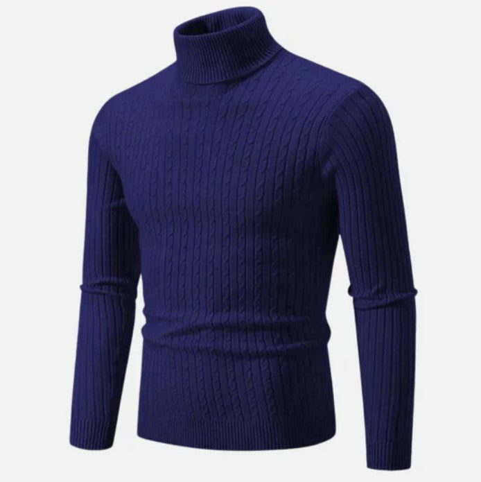 Melisar Pull à col roulé homme | Parfait mélange de chaleur et de raffinement