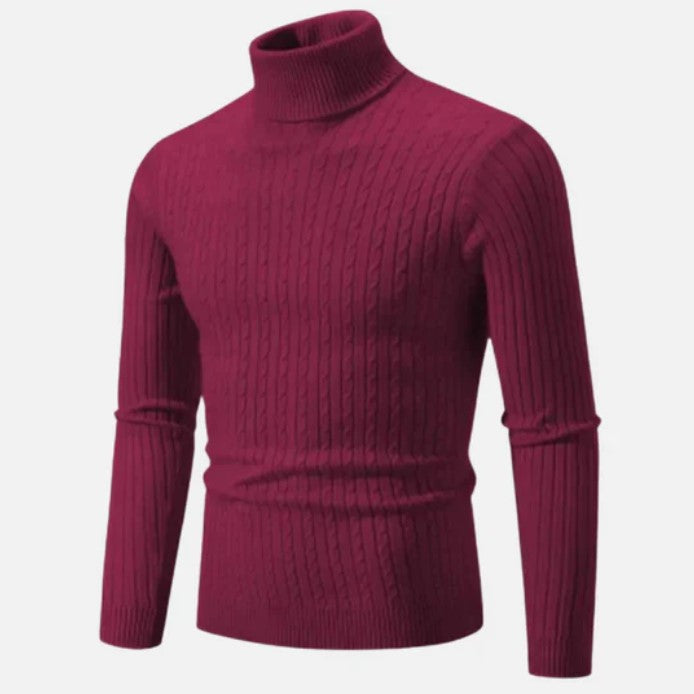 Melisar Pull à col roulé homme | Parfait mélange de chaleur et de raffinement