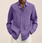 Chemise Classique en Lin pour Homme avec Tissu Respirant | Parfaite pour l'Automne
