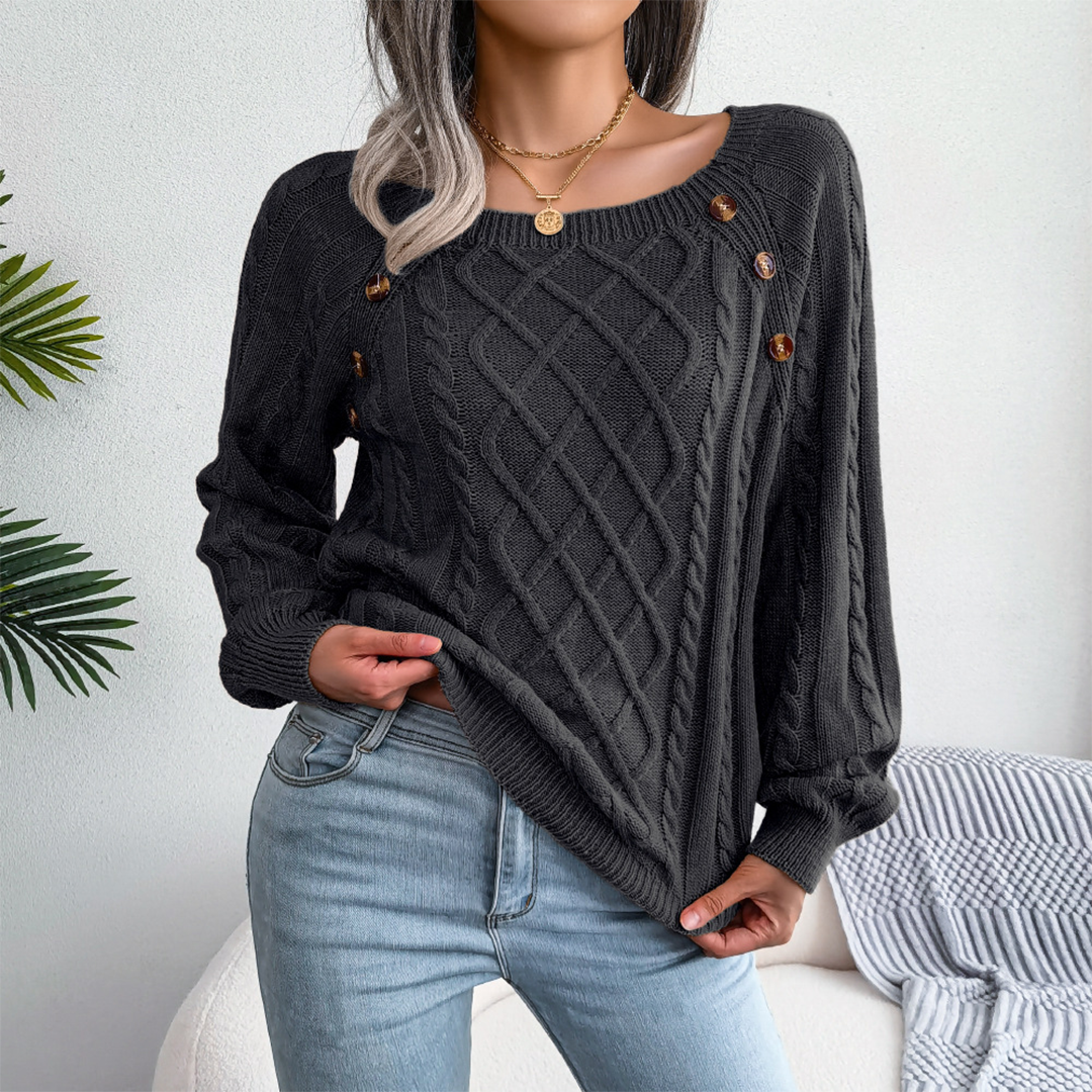 Alina | Pull Femme de Haute Qualité avec Détails Élégants