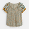 Blusa boho Kataleya mujer mangas largas fluida versátil otoñal