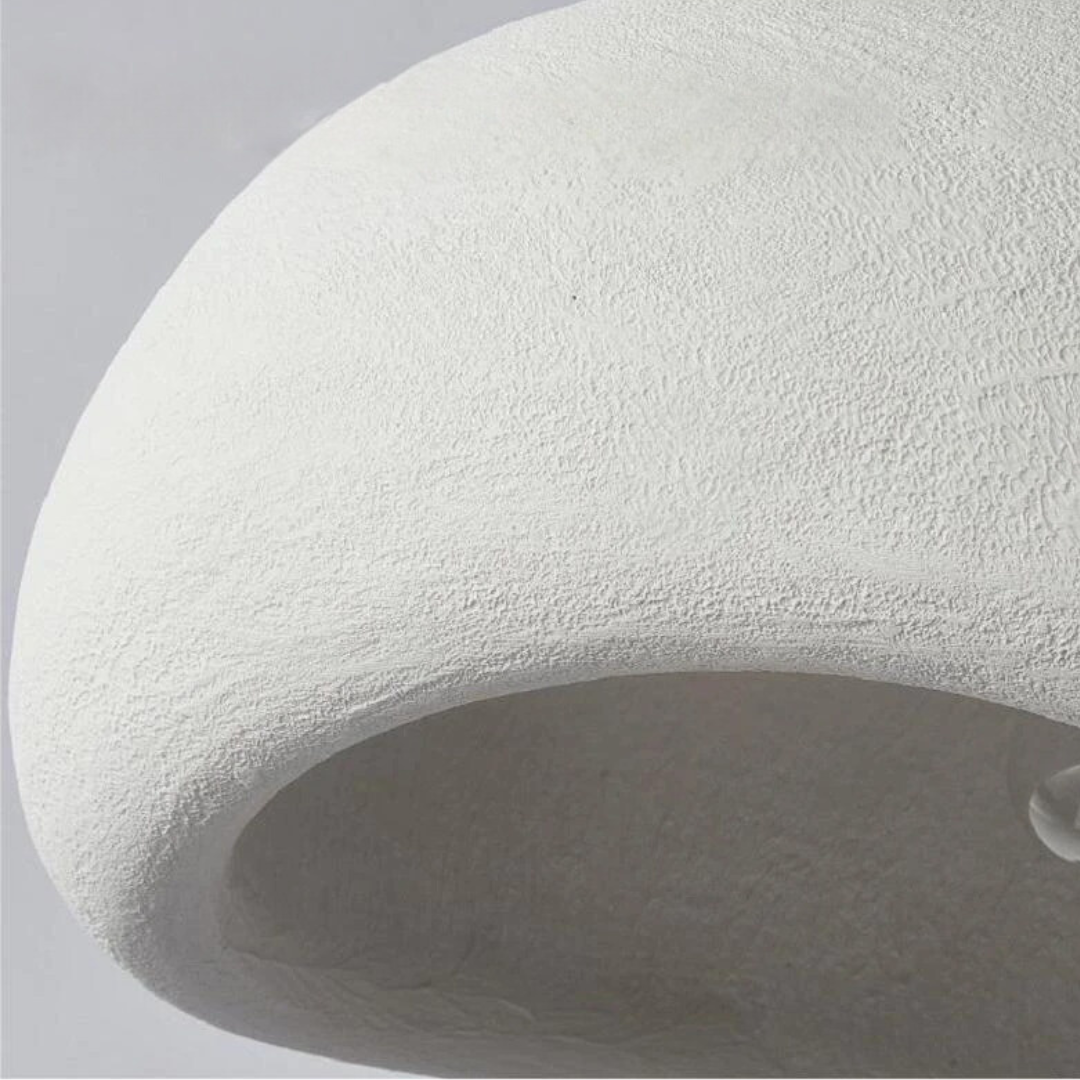Lâmpada Suspensa Wasabi Bordô | Suspensão Design em Vidro & Metal Regulável