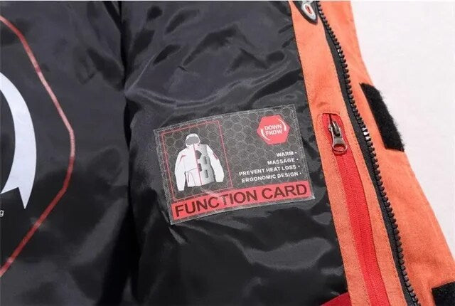 Lars chaqueta de invierno para hombre – cálida, impermeable, con capucha y múltiples bolsillos