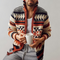 Gilet classico con zip in maglia da uomo
