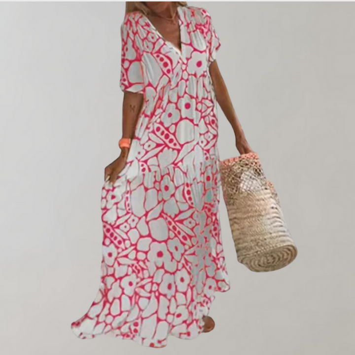 Vestido de verano para mujer Zanda | Vestido ligero y cómodo para el tiempo libre, de estilo versátil.