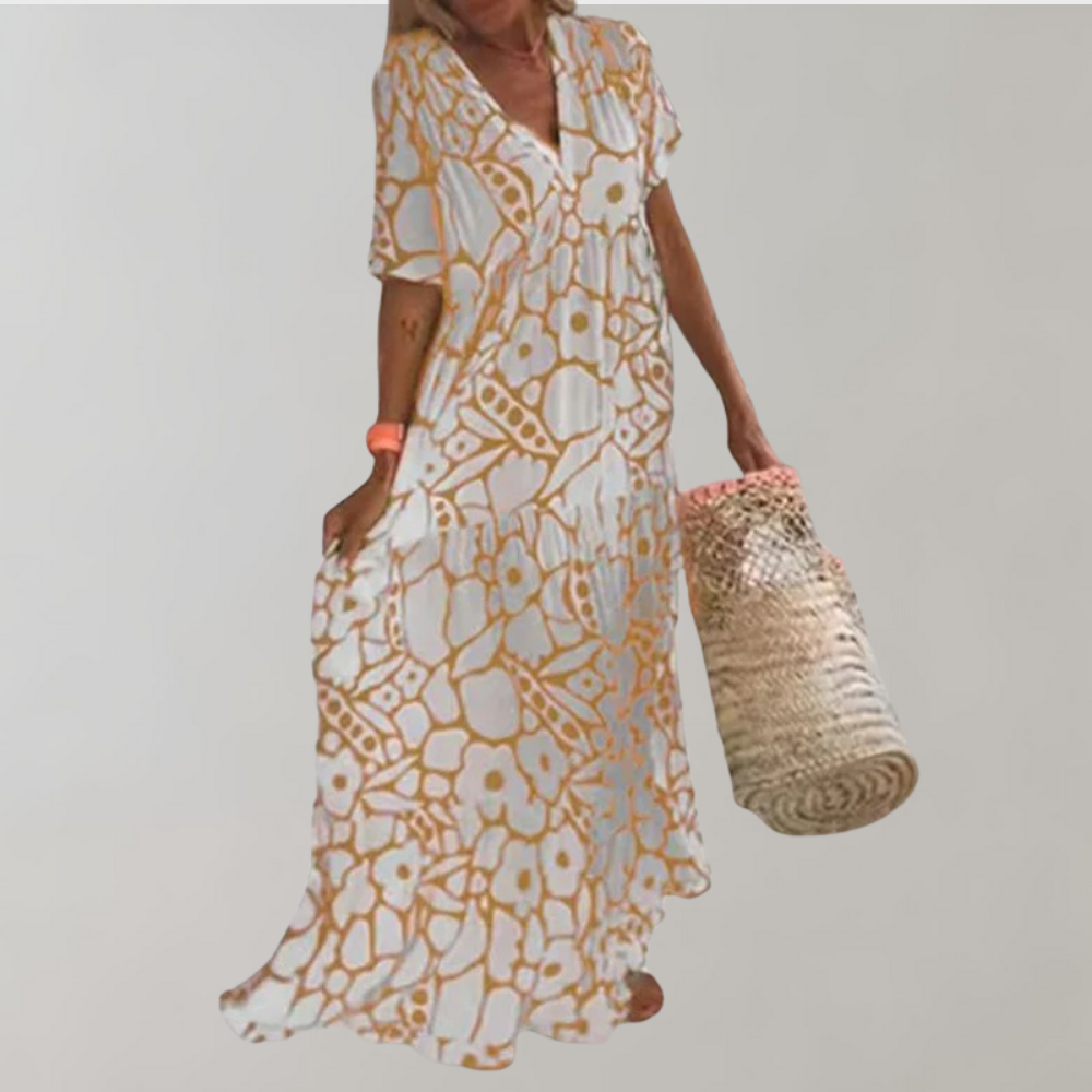 Vestido de verano para mujer Zanda | Vestido ligero y cómodo para el tiempo libre, de estilo versátil.