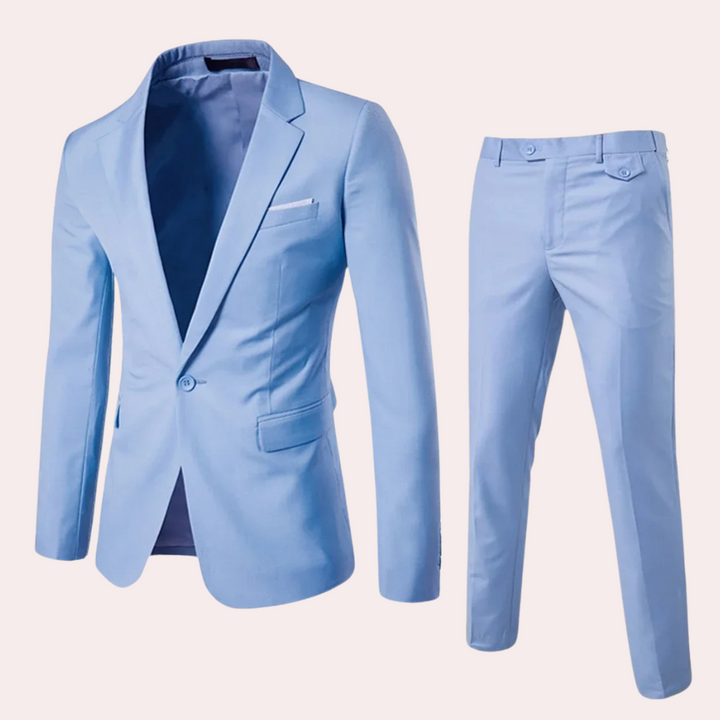 Completo estivo con blazer e pantaloni